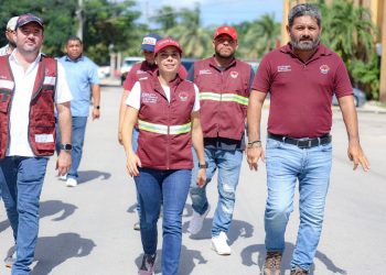 Refuerza Ana Paty Peralta desazolve de pozos en Cancún