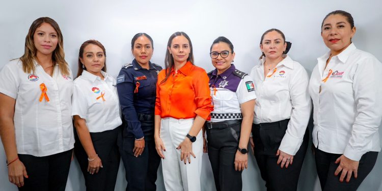 Reafirma Ana Paty Peralta compromiso para la eliminación de la violencia contra la mujer