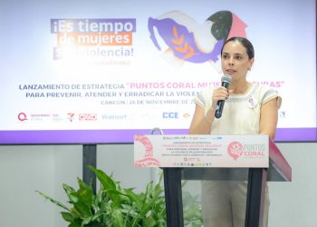 Ana Paty Peralta se suma a “Puntos Coral-Mujeres Seguras”