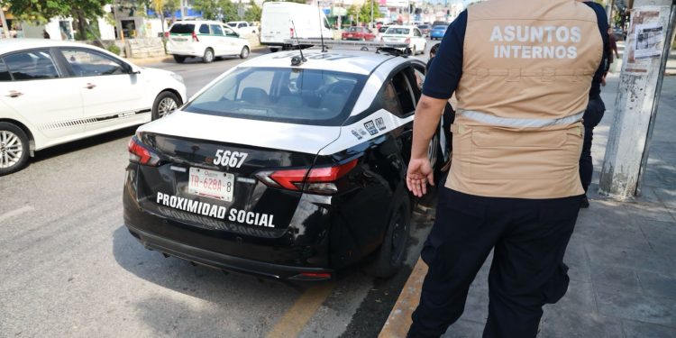 Ana Paty Peralta refuerza vigilancia desempeño policial en Benito Juárez