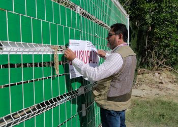 Clausura gobierno de BJ obra ilegal en área natural protegida