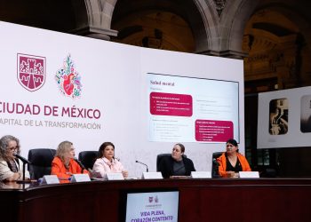 La jefa de Gobierno, Clara Brugada Molina, presentó el programa “Ciudad con Salud Emocional: Vida Plena, Corazón Contento”