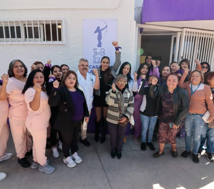 Como parte de la iniciativa #16DíasDeActivismo en contra de la violencia de género la alcaldesa Alessandra Rojo reinauguró la Casa de la Mujer