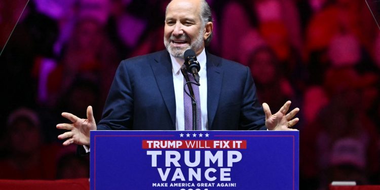 Donald Trump asigna a Howard Lutnick como secretario de comercio