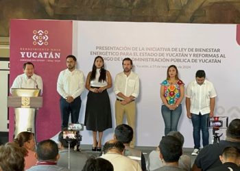 El gobernador Joaquín Díaz Mena presentó la iniciativa de Ley de Bienestar Energético y la creación de la Agencia de Energía de Yucatán