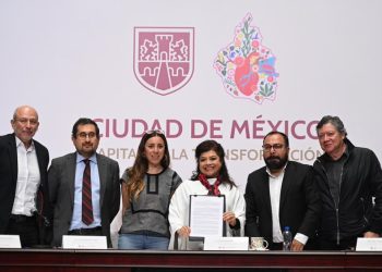Clara Brugada Molina jefa de gobierno presento la Creación de la Agencia Gestión Integral de Residuos (AGIR)