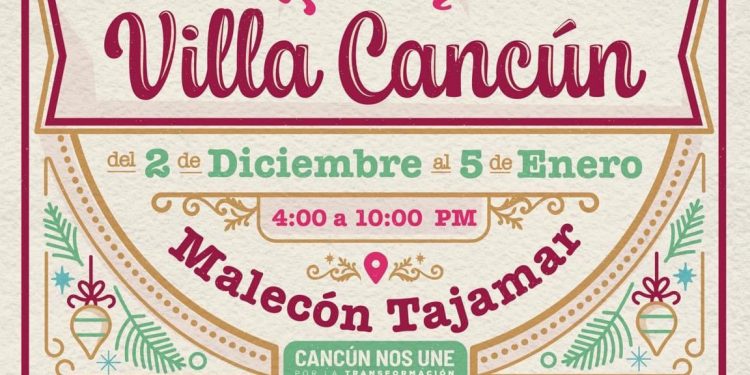 Invita Ana Paty Peralta al encendido del «árbol de Navidad» en Cancún