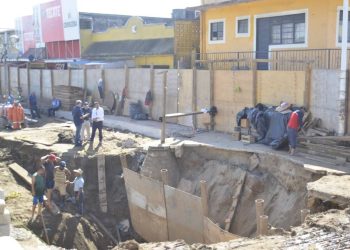 Reparación provisional del socavón en Ruiz Cortines; arreglo completo será en 2025: Osuna