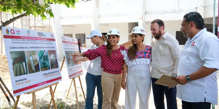Anuncia Mara Lezama rehabilitación y equipamiento de la Procuraduría de Protección de Niñas, Niños y Adolescentes de Chetumal