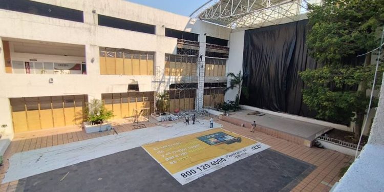 Restauración del Palacio Municipal de Centro en su fase final; concluirá en 10 días