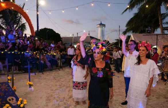 Puerto Juárez, origen de Cancún, ofrece al mundo espectacular Festival de Janal Pixan