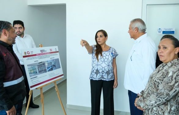 Mara Lezama fortalece infraestructura de justicia con nueva sede de la Fiscalía en Cancún para beneficio de los quintanarroenses