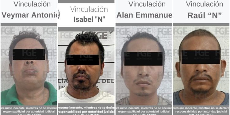 Vinculan a proceso a cuatro personas por homicidio en Cancún