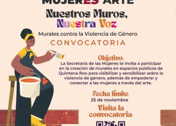 Lanza SEMUJERES convocatoria “MujerEs Arte: Nuestros Muros, Nuestra Voz”
