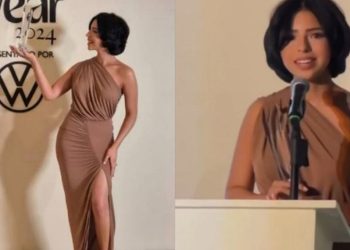 Ángela Aguilar recibe el premio de la «Mujer del Año»