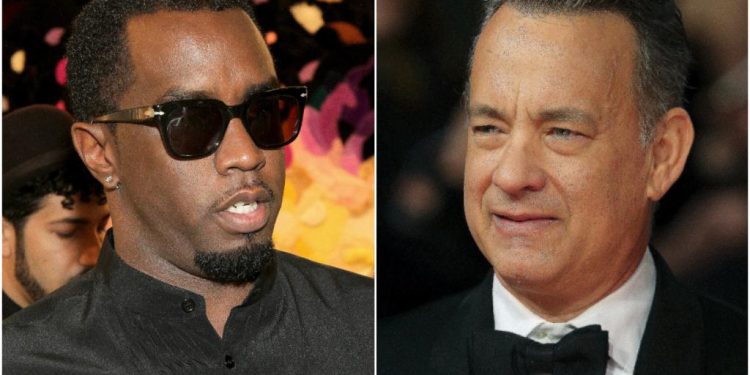 Revelan que Tom Hanks podría estar relacionado con el caso de Diddy Combs