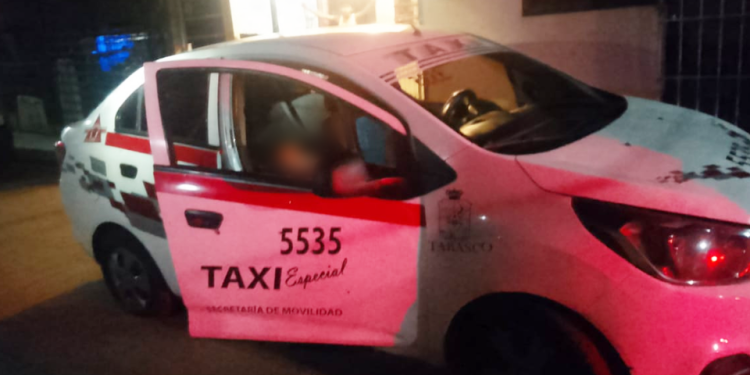 Asesinan a balazos a pasajero de un taxi en la colonia Miguel Hidalgo, Villahermosa