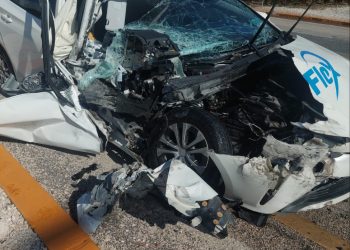 Fuerte accidente en Playa del Carmen deja personas lesionadas