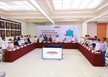 Centro instala el Comité Municipal de Salud 2024-2027 para mejorar el bienestar de la población