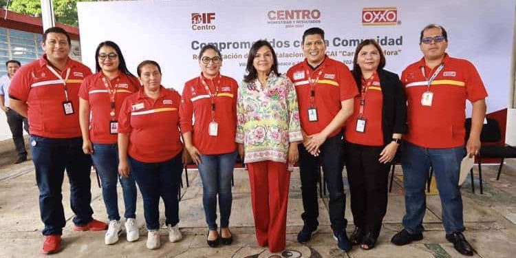 Inauguración de la rehabilitación del Centro de Atención Infantil «Carmen de Mora»