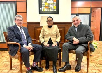 La secretaria de Gobernación, Rosa Icela Rodríguez Velázquez se reunió con Adán Augusto López Hernández y Ricardo Monreal Ávila para anunciar que no habrá periodo extraordinario de sesiones