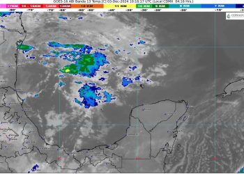 Prevén cielo medio nublado y sin lluvia en Quintana Roo