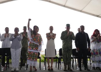 Claudia Sheinbaum inaugura el último tramo 6 y 7 del tren maya en Chetumal