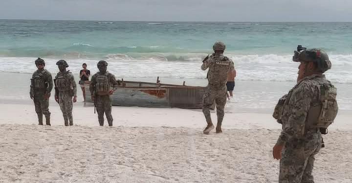 Cubanos recalan a las costas de Tulum