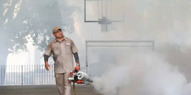 Registran 123 mil contagios de dengue en el país