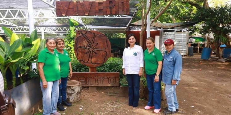 Yolanda Osuna destaca el Jardín Temático del Parque La Pólvora como espacio de conciencia ambiental