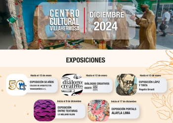 Invita Ayuntamiento a Nochebuena en Centro, exposiciones, talleres y conciertos en diciembre