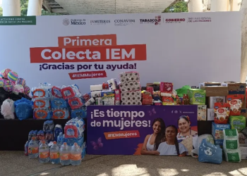 IEM organiza su primera colecta en apoyo a mujeres que buscan ayuda