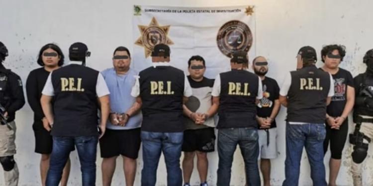 Detienen en Yucatán a líderes delincuenciales que operaban en Tabasco