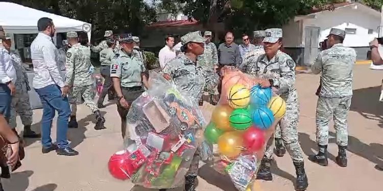 Guardia Nacional inicia el Juguetón Navideño 2024 en Tabasco