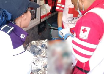 Hallan a un bebé recién nacido al interior de una mochila de Cancún