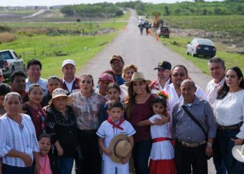 Anuncia Mara Lezama 11 millones de pesos en infraestructura carretera para el bienestar de comunidades del sur de Quintana Roo