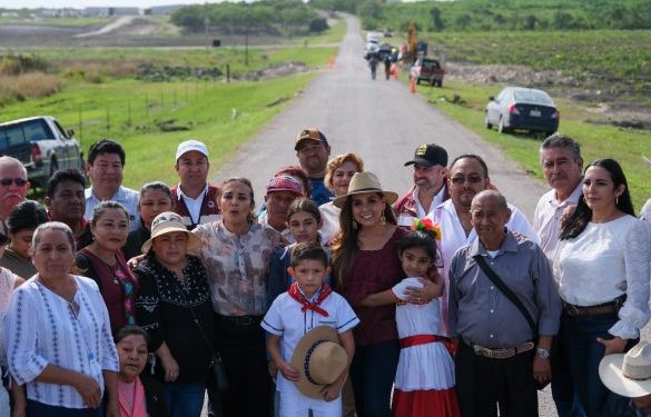 Anuncia Mara Lezama 11 millones de pesos en infraestructura carretera para el bienestar de comunidades del sur de Quintana Roo