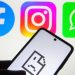 Usuarios reportan caída de Facebook y WhatsApp