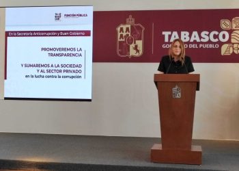 Crearán la Secretaría Anticorrupción y Buen Gobierno en Tabasco con reforma a Ley Orgánica del Ejecutivo
