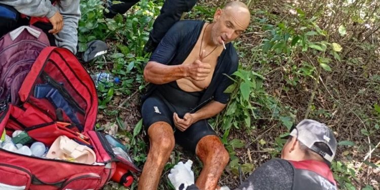 Hallan con vida al ciclista canadiense extraviado en Playa del Carmen