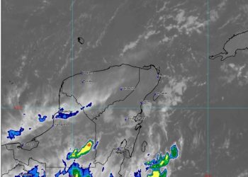 Llega frente frío Núm 15 al golfo de México y península de Yucatán