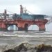 Encalla plataforma PSS MAZU en Sánchez Magallanes, Cárdenas