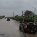 Lluvias provocan formación de vados en la carretera Villahermosa-Teapa