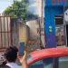 Incendio en vivienda que almacenaba pirotecnia alarma a Cárdenas
