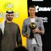 Entregan premio Globe Soccer Awards a Cristiano Ronaldo
