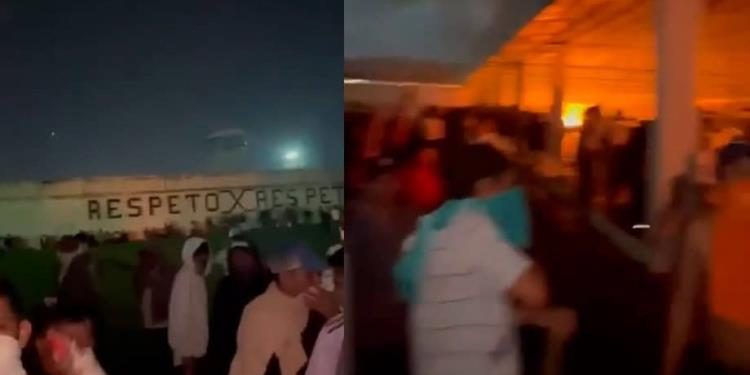 Reportan motín en el Creset; circulan videos presuntamente grabados por internos
