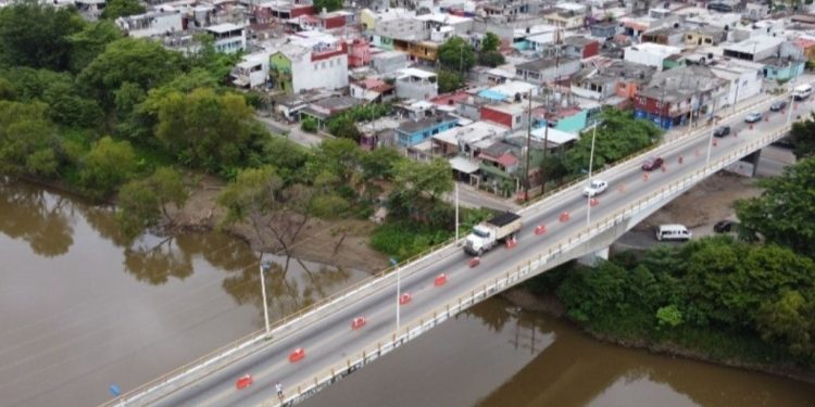 Casi listo el Puente Grijalva II en Villahermosa: Obra a punto de concluir