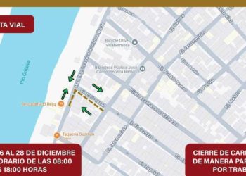Anuncian cierres viales por trabajos de bacheo en Gaviotas Norte y La Manga II