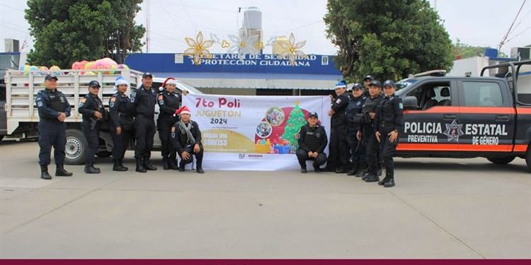 SSPC distribuye más de 2,400 juguetes en el Centro durante el 7° Polijuguetón