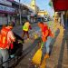 Ayuntamiento de Centro retira toneladas de basura en mercados de Villahermosa tras celebraciones